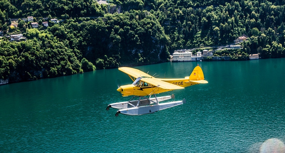 Nostalgic Waterplanes on Lake Como