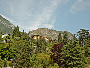 Villa La Collina oberhalb von Cadenabbia am Comer See