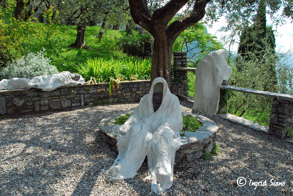 Ghost life in the Castello di Vezio on Lake Como